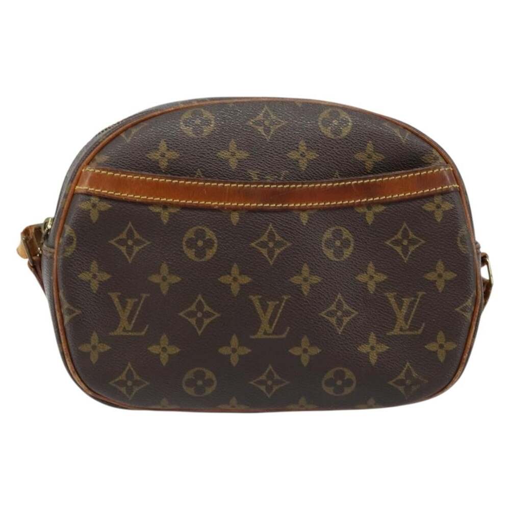 Louis Vuitton Monogram Blois Shoulder Bag Brown